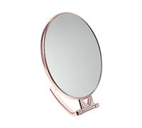 VICASKY Espejo de Mano con Aumento Espejo de Doble Cara con Pedestal para Maquillaje Portátil para Uso Doméstico Viaje