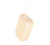 VICASKY Esponja Exfoliante Corporal y Cuidado Cutáneo de Sisal Beige Fácil de Sostener Estropajo Luffa Natural para Limpieza Profunda para Adultos Ducha
