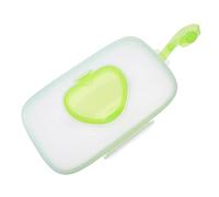 VICASKY Estuche Portátil Para Pañuelos Húmedos Para Bebés Caja De Viaje Verde Dispensador De Toallitas Soporte Colgante Adecuado Para Exteriores Fácil De Usar Diseño Compacto Para Madres y Bebés