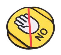 VICASKY Etiquetas Adhesivas para Collares de Mascotas Impermeables y Fáciles de Limpiar, 2 Piezas de Tejido en Múltiples Formas para Identificación y Seguridad Social