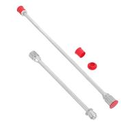VICASKY Extensión de Varilla para Pintura Precisa 2 Piezas de Aluminio con Diseño y Mango Seguro para Pistola Pulverizadora sin Aire