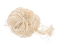 VICASKY Extensor de pelo de pelo humano, extensión de moño para moños esponjosos, accesorio para looks naturales, reutilizable, adaptable al color del cabello, más seguro