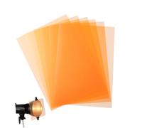 VICASKY Filtros de luz para Estudio y educación, 6 Piezas, lámina Filtro luz Gel Coloridas para fotografía, proyectos artísticos y Teatro, Transparencia de PVC, Efecto de Mezcla de Color