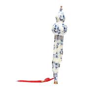 VICASKY Flauta China De Cucurbitáceas Hulusi Clave c Para Principiantes, Instrumento De Viento Tradicional Chino De Material Plástico Azul, Adecuado Para Estudiantes y Amantes Música