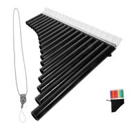 VICASKY Flauta De Pan De Tubos De c Instrumento Musical Para Principiantes De Usar y Portátil Material Seguro y Precisos Para Práctica y Aprendizaje