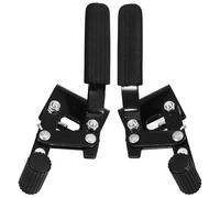 VICASKY Frenos Manuales para Silla de Ruedas Protección Anti-retroceso, Accesorios de Acero y Abs en Color Negro, Fijación Segura Tornillo Lateral para Movilidad