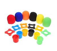 VICASKY Funda de Esponja para Micrófono de Mano, Protector de Silicona Fácil de Instalar y Quitar, Adecuado para Bares y Ktv, Set de 1