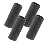 VICASKY Fundas de Goma Negras para Agarre del Soporte de Bastón de Violín, 4 Piezas, Protección y Comodidad para Bastones de Violín