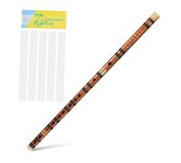 VICASKY G-Taste Bambusflöte Instrumente PfeifenInstrument Flöteninstrument Ébano Tradicional Bambú Flötenfolie für Studenten Flötenbegleit-Bambus -Bitterbambus