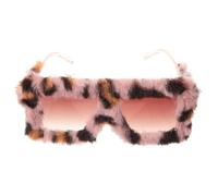 VICASKY Gafas de Sol Peludas Vintage para Mujer Estilo Gato Decoración Verano, Ligeras y Resistentes para Fiestas y Accesorios de Moda Únicos