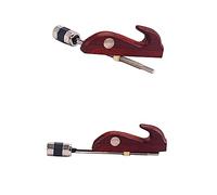 VICASKY Gancho Ajustable para Erhu de Madera de Sándalo Negro, Accesorio para Instrumento Musical, Herramienta para Fijar Cuerdas de Erhu, Compatible Todos los Tamaños, Uso Profesional