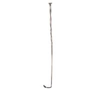 VICASKY Gancho volteador de parrilla de acero inoxidable, herramienta para | Gancho para voltear carne a la barbacoa, gancho para voltear filetes fácilmente, ideal para barbacoas al aire libre,