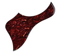 VICASKY Golpeador de Guitarra Acústica Tortuga Engrosado Pvc Antirrayaduras, Placa Protectora Autoadhesiva para Partes de Guitarra Folk, Accesorios para Proteger Instrumento Musical