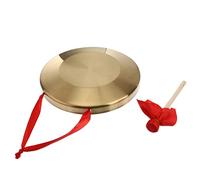 VICASKY Gong Portátil de Instrumento de Percusión Chino para Fiestas Escolares y Actividades de Grupo Incluye como Material Escolar