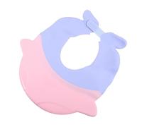 VICASKY Gorro de champú para recién nacidos, gorro de baño para niños, escudo de ducha, impermeable, gorro de baño para niños, gorro de baño para niños pequeños, gorro de ducha violeta gel de sílice