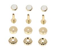 VICASKY Hebilla De Botón De Pistón Para Trompeta Broche De Instrumento Musical Accesorio De Botón De Color Dorado Adecuado Para De Instrumentos Musicales