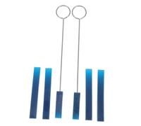 VICASKY Herramienta de Afinación para Piano de Goma, 6 Piezas, Color Azul, Silenciador Práctico para Evitar que Otras Cuerdas Suenen y No Daña Cuerdas