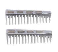 VICASKY Herramienta de corte de pelo peine magnético dientes finos para cabello rizado set de peluquería diseño robusto