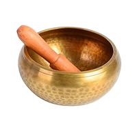 VICASKY Herramienta De Regalo Tazón De Golpeteo Manual Tazón De Sonido De Regalo De Anciano Cuenco Zen El Don Tazón De Limosna De Madera Mayor Para Sanar