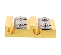 VICASKY Herramienta Práctica Afeitadora Portátil y Fácil de Limpiar de Carretes Doble Agujero, Ajuste Preciso de Aleación de Zinc y Acero Dorado para Violín para Luthiers