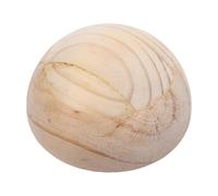 VICASKY Herramientas de Cerámica de Madera de Pino Semiesféricas para Moldear Cuencos y Cestas, Molde Creativo Geométrico para Clases de Arte y Modelado Detallado