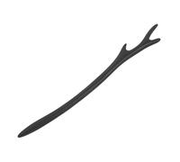 VICASKY horquilla antigua barra de pelo japonesa pelo chino pegamento madera pinzas de pelo de hueso horquilla japonesa barra de pelo de madera bastón de pelo cornamenta pasador de madera negro