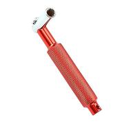 VICASKY Instrumentenschlag Schlüssel Bongos Mini Ätherische Trommel Tuner Trommelthron Trommelschlinge Trommelschlinge Trommelschlösser Handtrommel Drumstick Stimmen Metall Rot