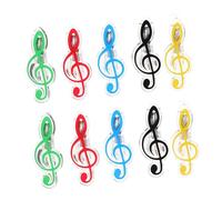 VICASKY Juego de 10 pinzas para partituras, prácticas pinzas para lectura fácil