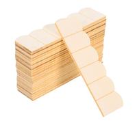 VICASKY Juego de 24 tejas de tejas para casa de muñecas, madera de cedro, teja en miniatura para arquitectura de bricolaje, edificio, modelo ferroviario, jardín de hadas