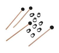 VICASKY Juego De Accesorios Para Batería Ethereal 12 Piezas, Incluye 4 Baquetas De 21 Cm y 8 De Dedos, Accesorios Para Livianos y Duraderos Para Práctica y Competencias Musicales