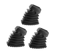VICASKY Juego de almohadillas de pie para batería de tambor rack pies de goma negro estabilizador tambor rack pies para soporte de platillo