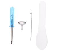 VICASKY Juego de Embudo Mini para Urnas Pequeñas de Cenizas, Accesorio Portátil de Acero Inoxidable y Plástico para Rellenar Joyas de Cremación Kit de 4 Piezas Seguro