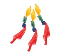 VICASKY Juego de malabares con bufanda, 3 piezas, accesorios de mago, bufanda de truco para niños y niñas adultos