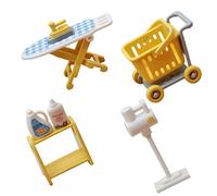 VICASKY Juego educativo de lavandería para niños y niñas, minilavadora, juguetes para hacer como si son juguetes de limpieza para el desarrollo sensorial