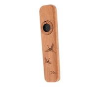 VICASKY Kazoo De Madera De Palisandro Instrumento Musical Compacto y Portátil Fácil De Aprender Para Acompañar Guitarra y Ukelele Producción De Sonido Cálido y Rico