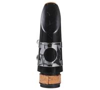 VICASKY Kit de Accesorios para Clarinete Boquilla, Ligadura y Tapa en Plástico Negro, Portátil y Versátil para Músicos de Instrumentos de Viento