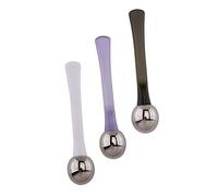 VICASKY Kit de herramientas para crema de ojos, varilla de masaje facial, cuchara de metal, herramienta para el cuidado de la piel para aplicar crema de noche