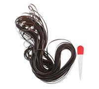VICASKY Kit de Reparación de Ratán PE para Muebles de Patio y Sofá, Tiras de Mimbre Sintético Color Café Diseño Transpirable y Fácil Instalación para Decoración del Hogar
