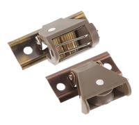 VICASKY Kit para Persianas Enrollables de Bambú Poleas y Cerraduras de Cordón, Soportes Metálicos Resistentes y Mecanismo de Control, Adecuado para Cortinas en Hogar y Oficina