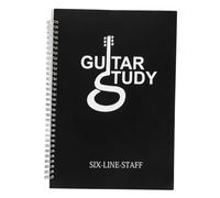 VICASKY Libro De Partituras De Guitarra A4 Espiral, Cuaderno Para Principiantes, Adecuado Para Clases y Práctica