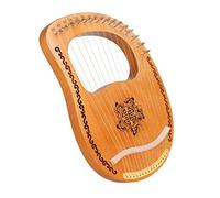 VICASKY Lira para Principiantes Arpa de Cuerdas Arpa de Lira de Madera Instrumento de Cuerda Cuerpo de Madera para Aprender Tocar Casa o Clase