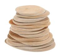 VICASKY Madera Flotante para decoración de Bodas y hogares, Accesorio de Bricolaje, 1 Juego, Relleno de jarrones, Forma, Color Beige
