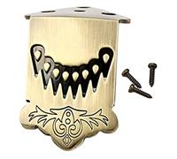 VICASKY Mandolina Cordón, Patrón De Pluma, Cuerdas Tailpiece Durable Y Instalar Para Mejorar La Entonación Y El Sostenedor