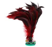 VICASKY Manta de plumas de gallina, juguete de ocio, bádminton, plumas, mochila infantil, juguete para niños, juguete de entrenamiento, juguete para estudiantes, volante, deporte, tijeras