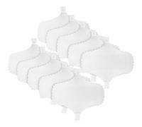 VICASKY Maternity Compresas Algodón Impermeables y Reutilizables de Tela Transpirable para Mujer, 10 Piezas Fáciles de Abrir y Cerrar Ideales para Ejercicio y Uso Exterior