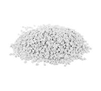 VICASKY Medios de Pulido Cerámicos 1kg Triangulares Blancos de 4mm Abrasivo para Pulidoras de Piedras y Joyería de Material de Alisado para Talleres y Lapidarios