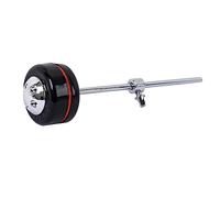 VICASKY Metal para tambores de silicona drumsticks martillo negro construcción estable para tradicional y sensación de tocar