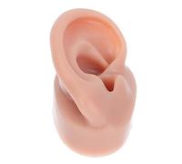 VICASKY Modelo De Oreja Humana De Silicona Accesorio De Práctica Para Perforación De Oreja Para Enseñanza Médica y Demostración De Técnicas De Perforación Aula o Laboratorio