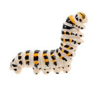 VICASKY Modelo de Oruga pequeño G Juguete Broma Prop Oruga Falsa Oruga de simulación Oruga Figura Oruga Juguete de plástico Oruga Artificial plástico t lombriz de Tierra sólido