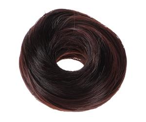 VICASKY Moño Tradicional Estilo Antiguo para Mujer Material Resistente al Calor, Aspecto Natural y Volumen, Adecuado para Fiestas Temáticas y Diferentes Ocasiones